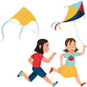 Enfants camping
