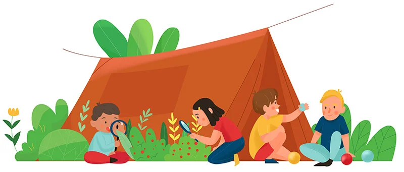 Camping familial